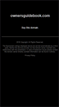 Mobile Screenshot of ownersguidebook.com